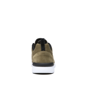 Supra SCISSOR Lave Sneakers Dame Olivengrønne/Svart/Hvite | NO-10648